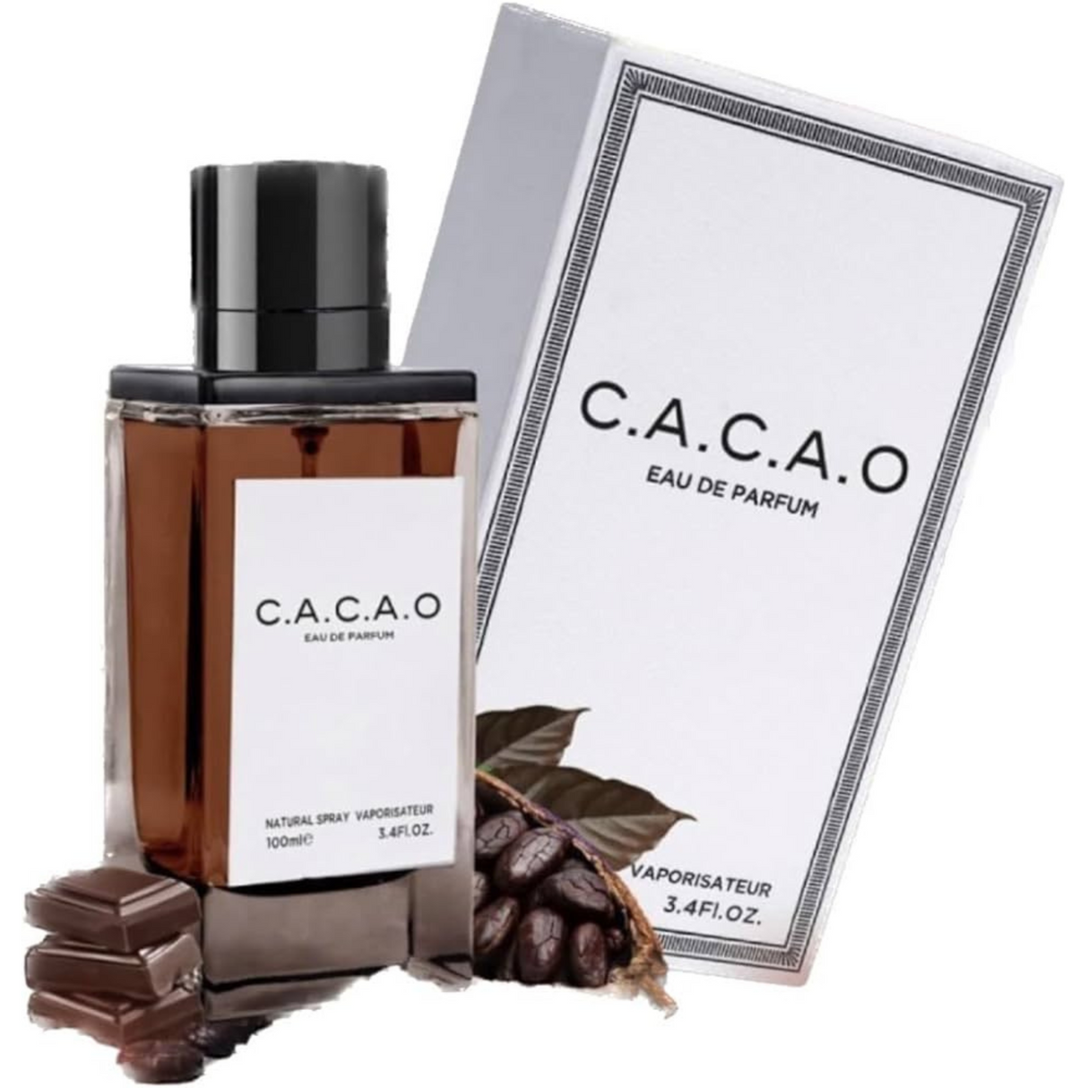 CACAO Fragrance World Edp 100 ML Unisex- Inspirado en Masters Emirates Pride Perfumes