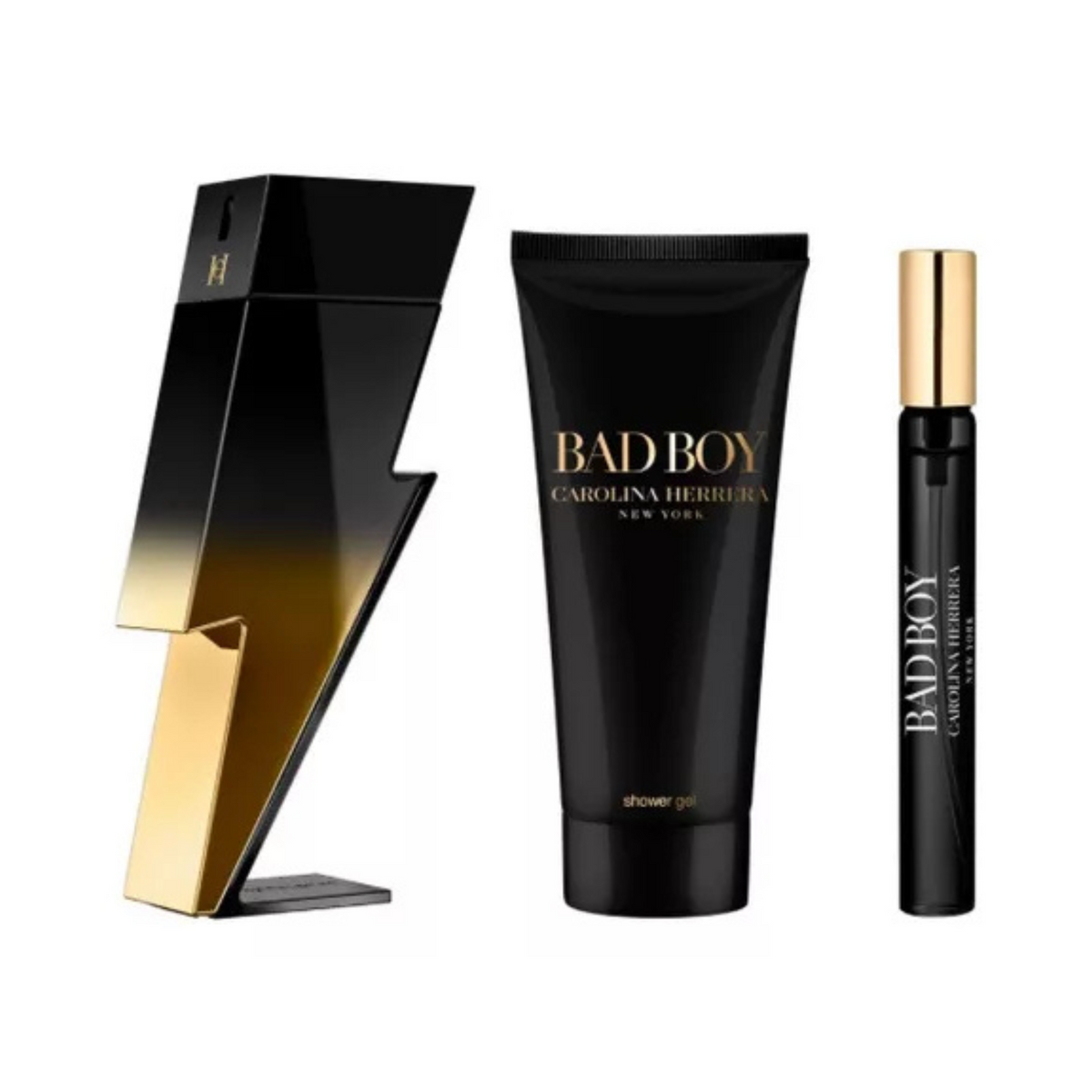 Estuche Bad Boy Extreme Carolina Herrera 100ML+10ML+100ML S/G Hombre