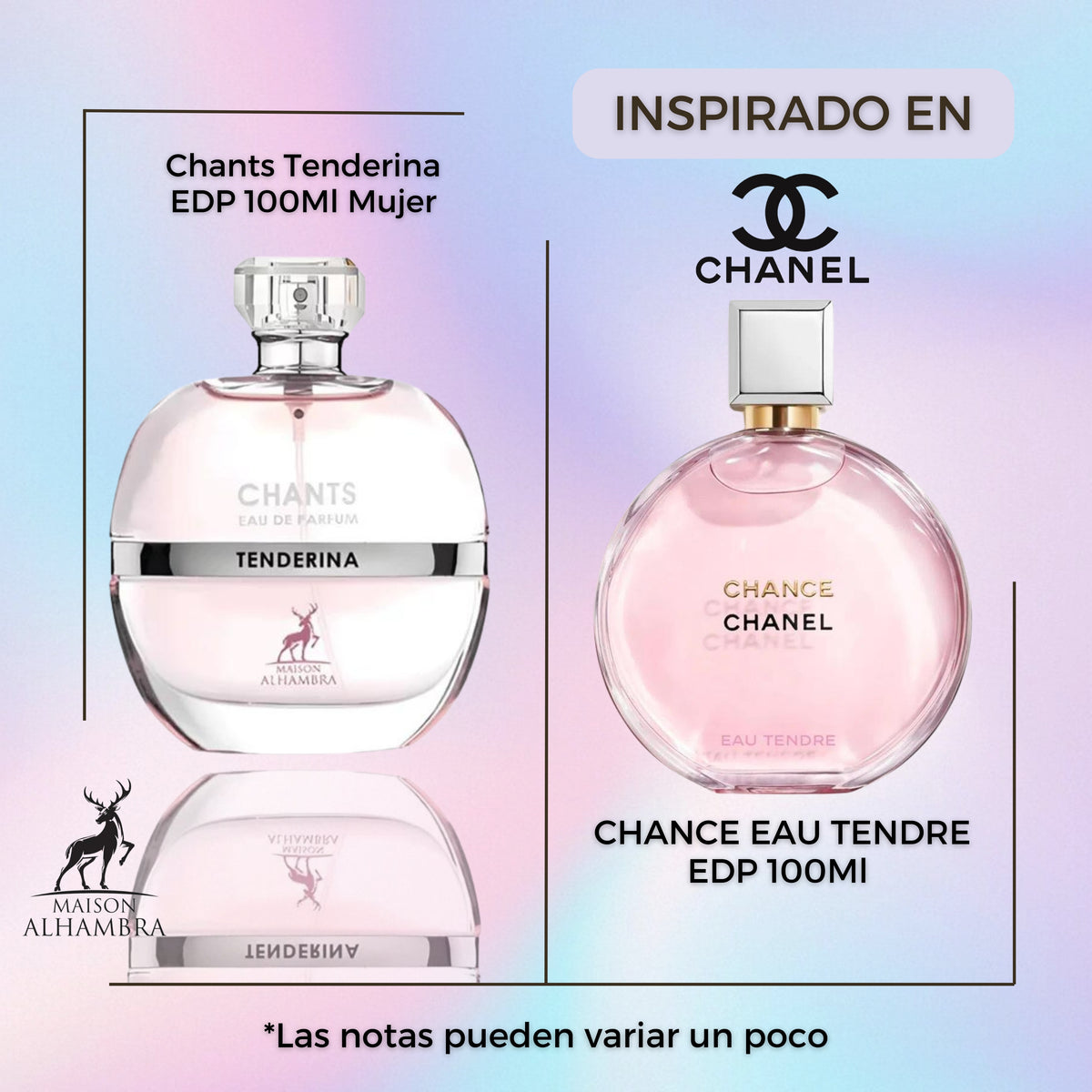 Chants Tenderina Maison Alhambra Edp 100Ml Mujer