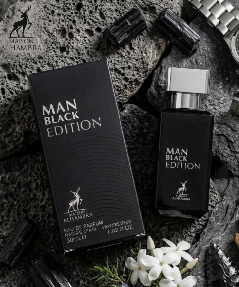 Black Man Edition Maison Alhambra Edp 30ML Hombre