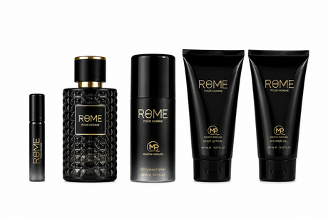 Estuche Bharara Rome Pour Homme  100ML+15ML+150ML DEO +150ML B/L+150ML S/G Hombre