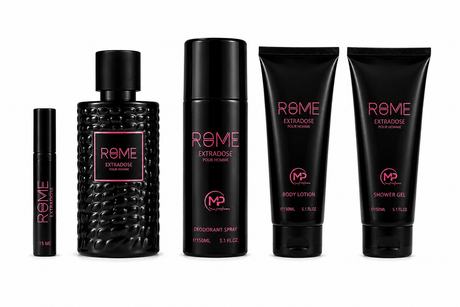 Estuche Bharara Rome Extra Dose  Pour Homme  100ML+15ML+150ML DEO +150ML B/L+150ML S/G Hombre