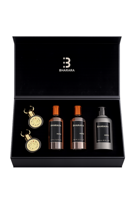 Estuche Bharara King Edp 100Ml + 100Ml A/S+200Ml B/L +10Ml+10Ml