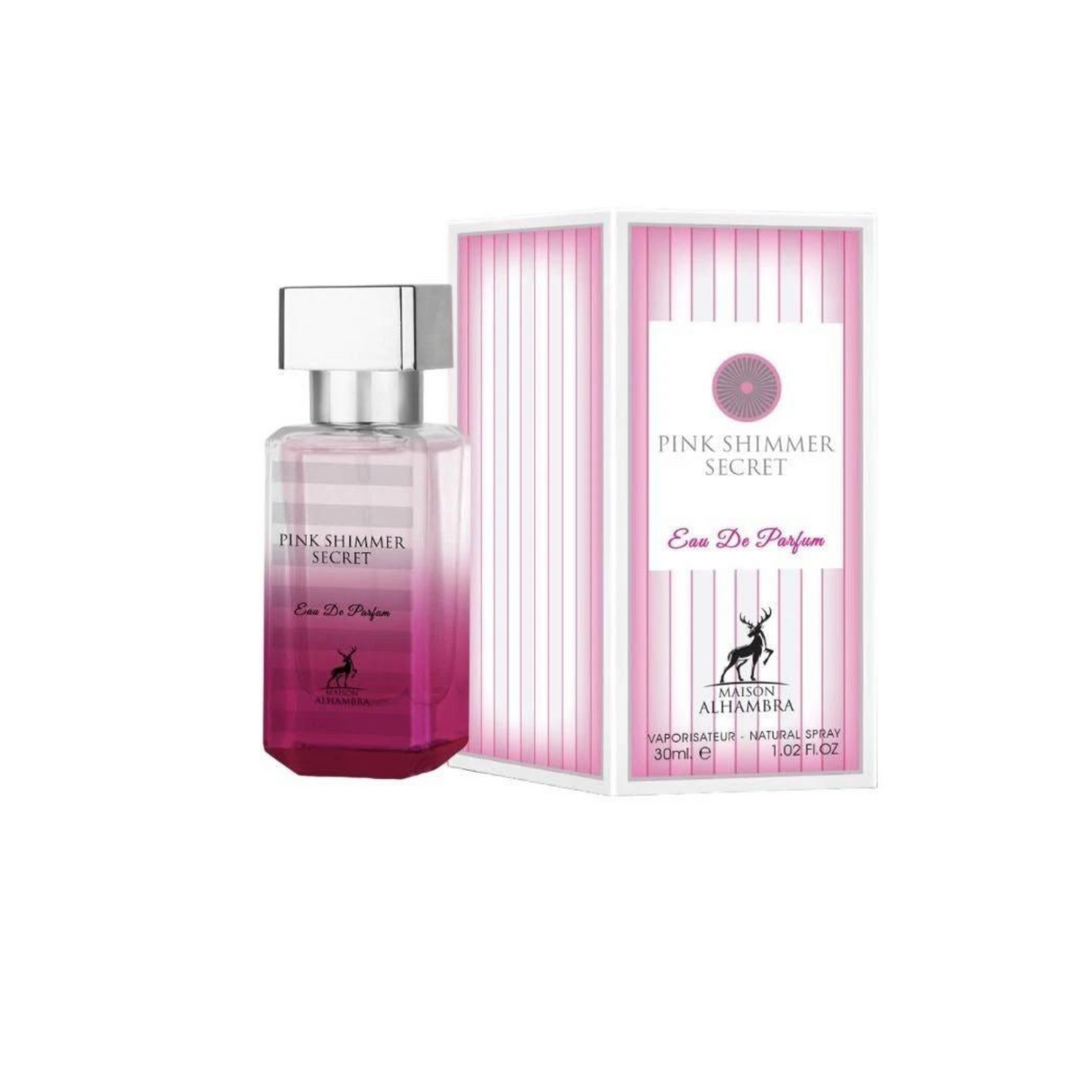 Pink Shimmer Secret Maison Alhambra Edp 30Ml Mujer- Inspirado en Bombshell Victorias Secret