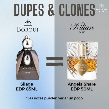 Borouj Silage Unisex EDP 85ml-Inspirado En Angels Share de By Kilian