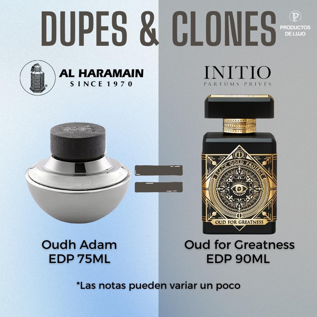 Oudh Adam 50 Years Al Haramain Edp 75ML Unisex- Inspirado en Oud For Greatness Initio Parfums Prives