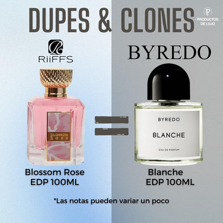 Blossom Rose Riiffs Edp 100ML Mujer-  INSPIRADO EN BLANCHE BYREDO