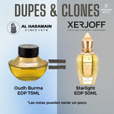 Oudh Burma 50 Years Al Haramain Edp 75ML Unisex- Inspirado en Starlight Xerjoff