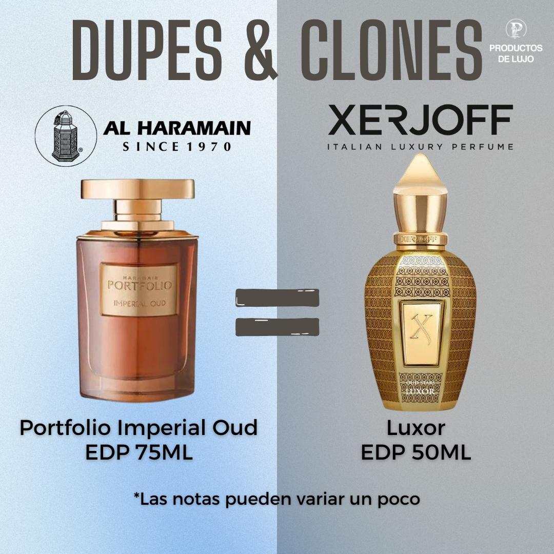 Portfolio Imperial Oud Al Haramain Edp 75ML Unisex- Inspirado en Luxor Xerjoff