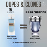 Dominant Riiffs Pour Homme Edp 100Ml Hombre- INSPIRADO EN INVICTUS PACO RABANNE