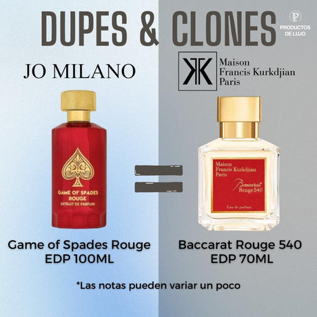 Game Of Spade Rouge Extrait De Parfum Luxury Collection 100Ml Unisex