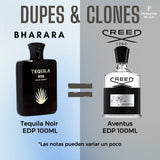 Tequila Noir Pour Homme Bharara-Tequila Edp 100Ml Hombre- Inspirado en AVENTUS CREED