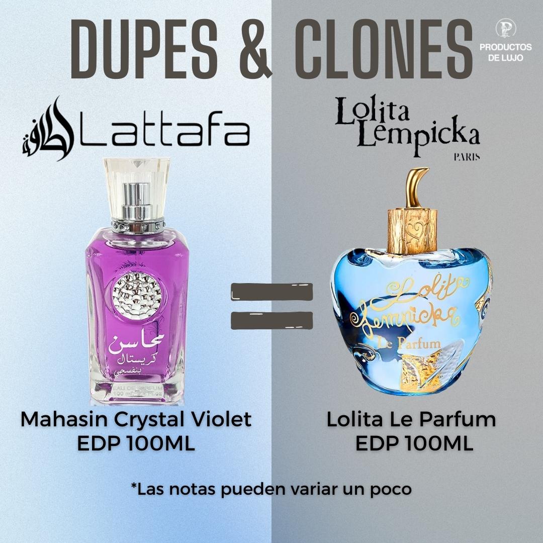 Mahasin Crystal Violet Lattafa 100Ml  Edp Unisex