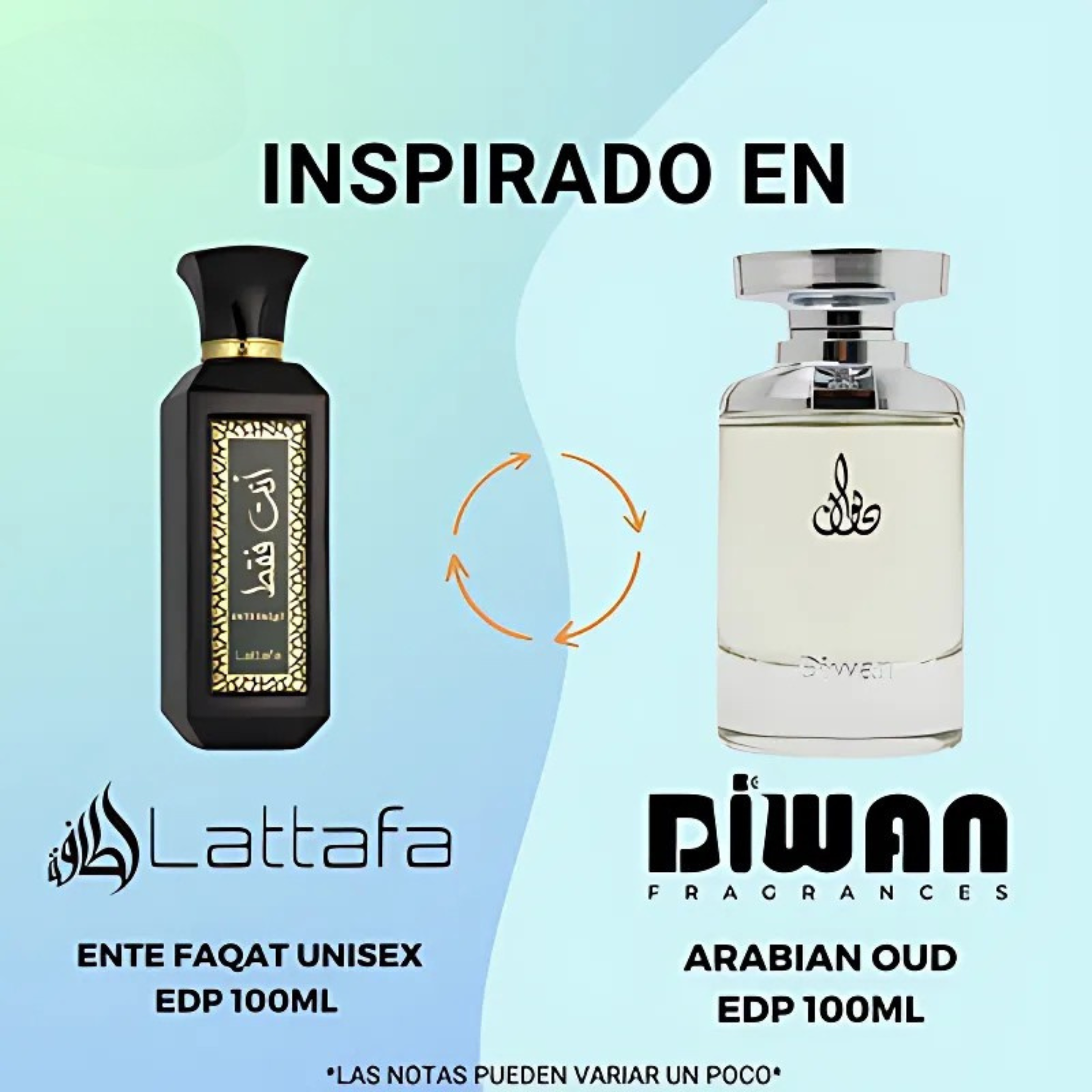 Ente Faqat Lattafa Edp 100Ml Unisex - Inspirado en Diwan Arabian Oud