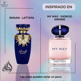 Lattafa Emaan Edp 100Ml Unisex - Inspirado en My Way Giorgio Armani