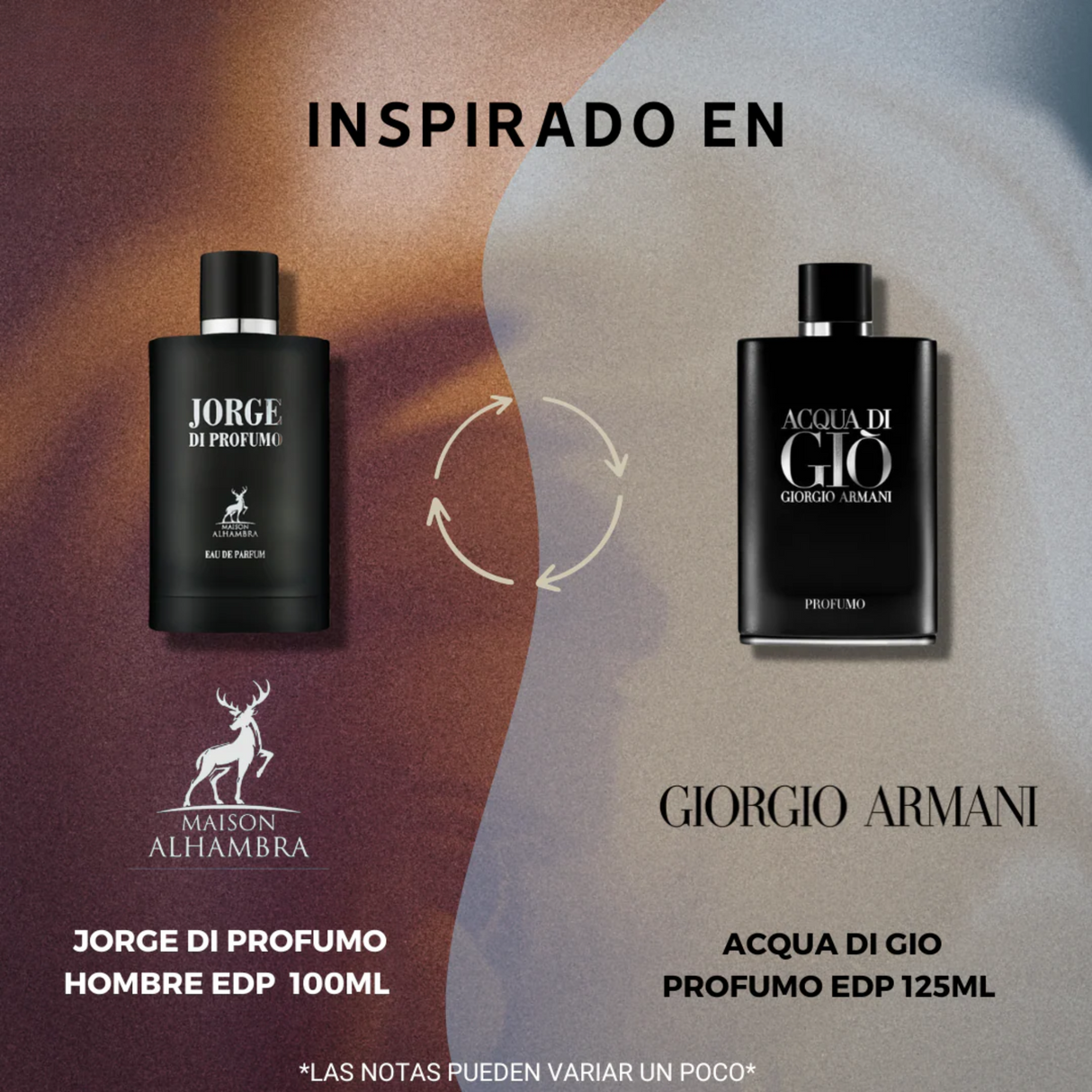 Jorge Di Profumo Maison Alhambra Edp 100Ml Hombre - Inspirado En Acqua Di Gio De Giorgio Armani Profumo