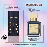Khalta Blend Lattafa Edp 100ML Unisex- Inspirado en Oud Satin Mood