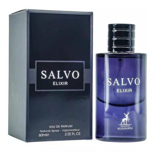 Salvo Elixir Maison Alhambra Edp 60Ml hombre - Inspirado En Sauvage Elixir De DIOR