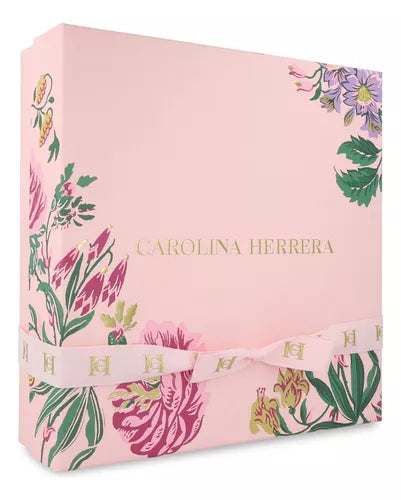 Estuche Carolina Herrera Insignia Leather Edp 100Ml + 10Ml + 100Ml B/L Mujer