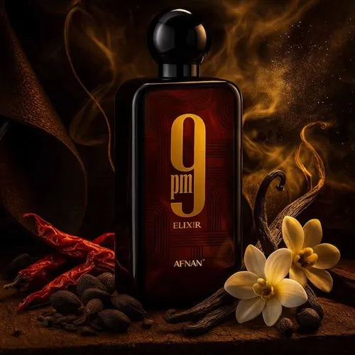 9 Pm Elixir Afnan Parfum Intense 100Ml Unisex - Inspirado en Le Male Elixir Absolu Jean Paul Gaultier