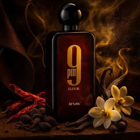 9 Pm Elixir Afnan Parfum Intense 100Ml Unisex - Inspirado en Le Male Elixir Absolu Jean Paul Gaultier