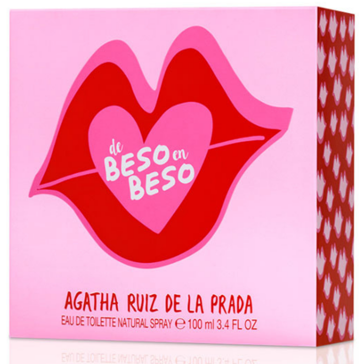 De Beso en Beso Agtha Ruiz De La Prada Edt 100ML Mujer