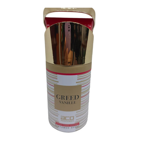 Desodorante Greed Vanille  Aco Perfumes 250ML Mujer