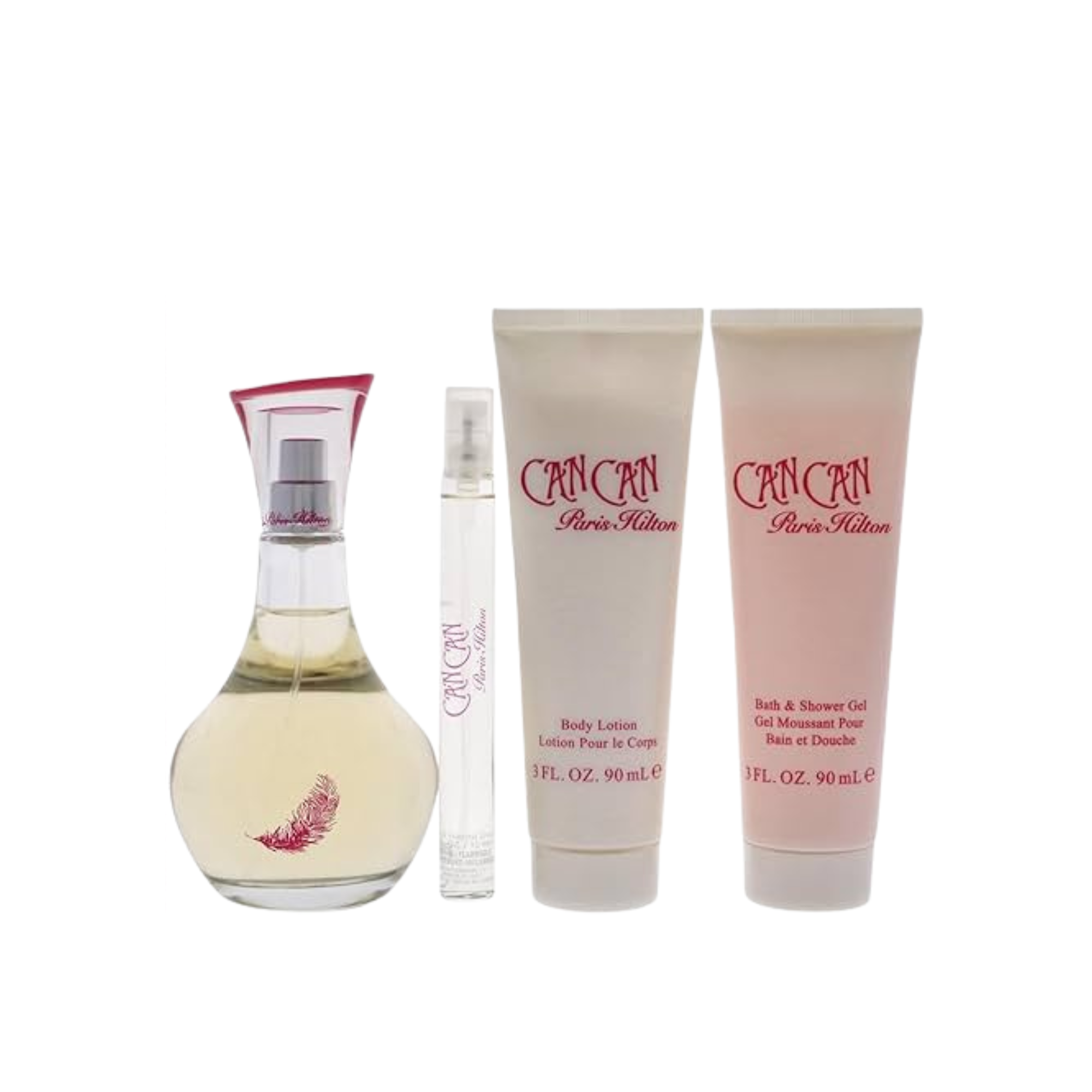 Estuche Can Can Paris Hilton Edp 100ML+10ML+90ML B/L + 90ML S/G Mujer