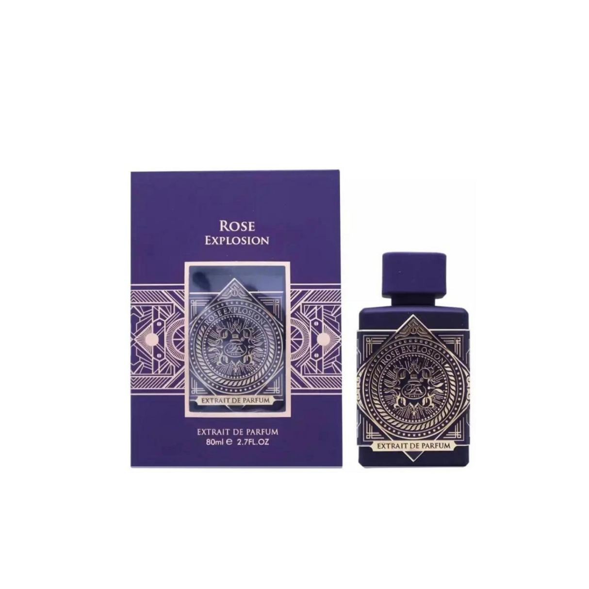 Rose Explosion Fragrance World Edp 80 ML Mujer-Inspirado En Oud For Glory Amethyst