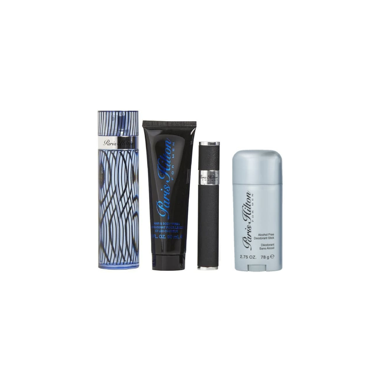 Estuche Paris Hilton Edt 100ML+10ML+90ML S/G + 78ML Deo Hombre