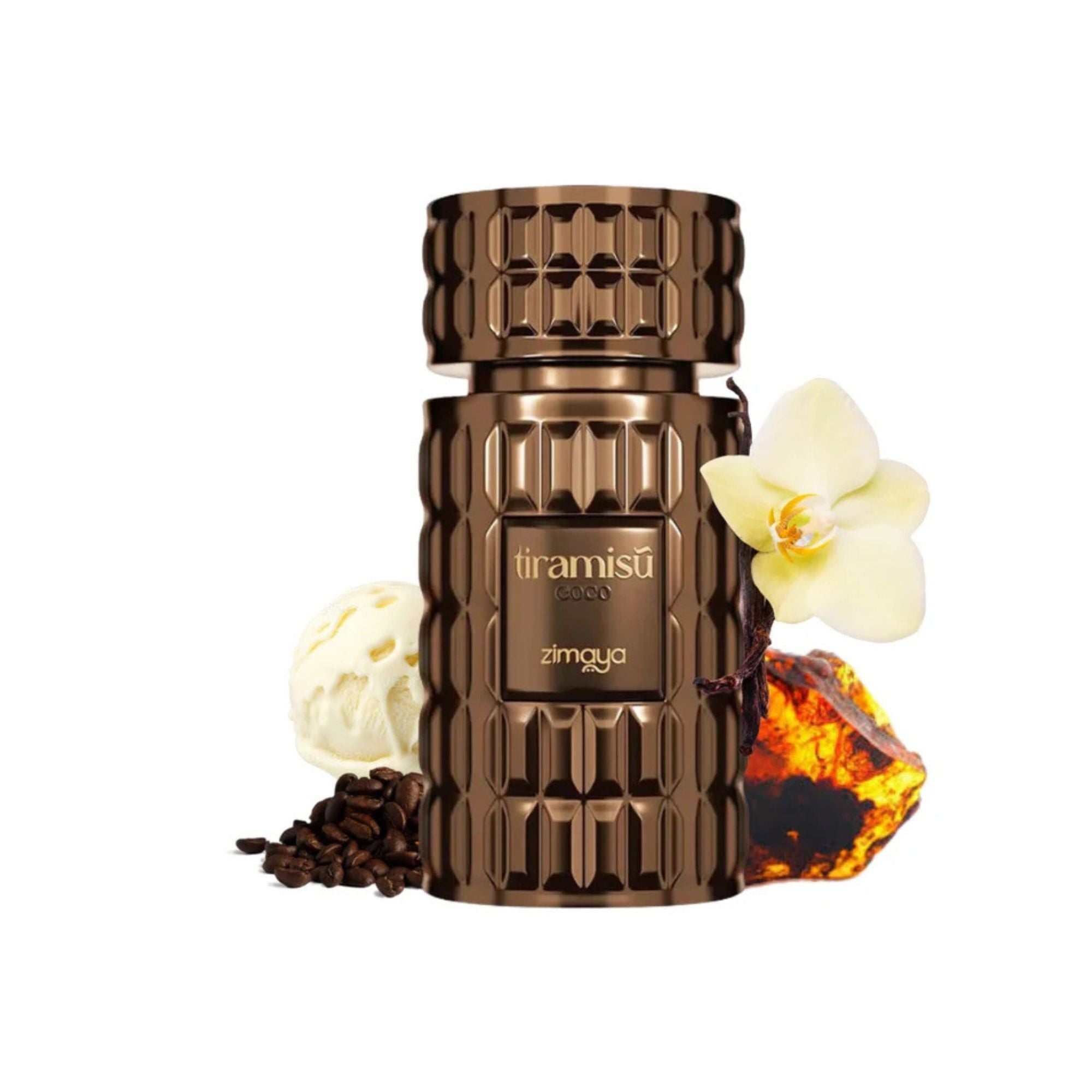 Tiramisu Coco Zimaya Edp 100Ml Unisex - Inspirado en Amore Caffè Mancera