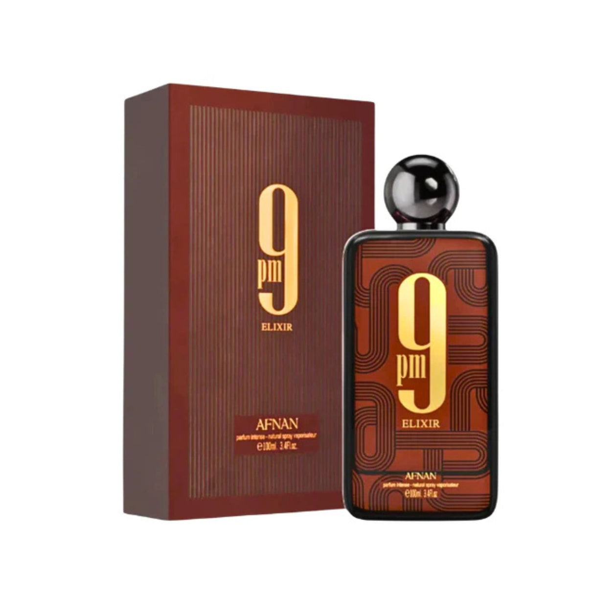 9 Pm Elixir Afnan Parfum Intense 100Ml Unisex - Inspirado en Le Male Elixir Absolu Jean Paul Gaultier