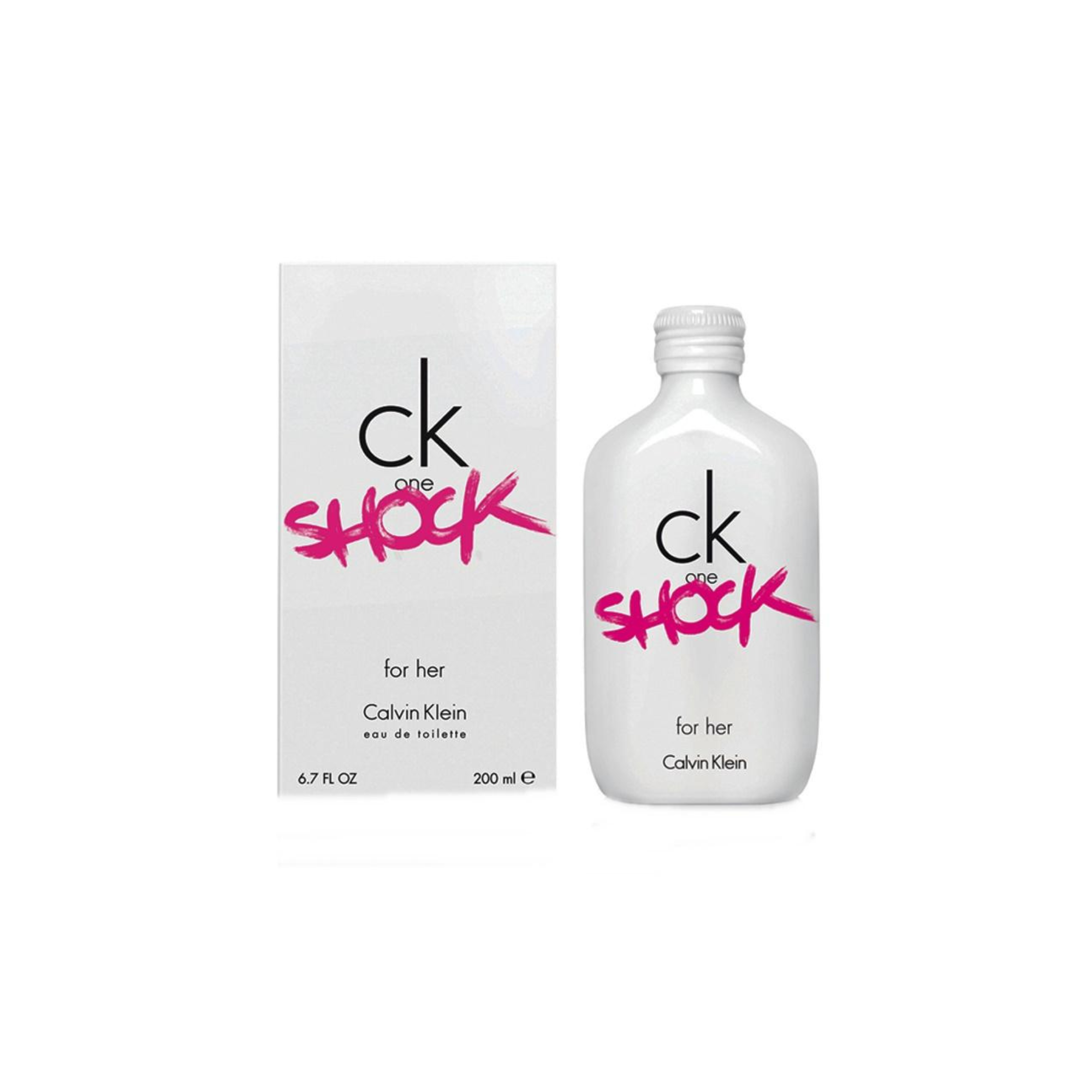 Ck One Shock Calvin Klein Edt 200 Ml Mujer