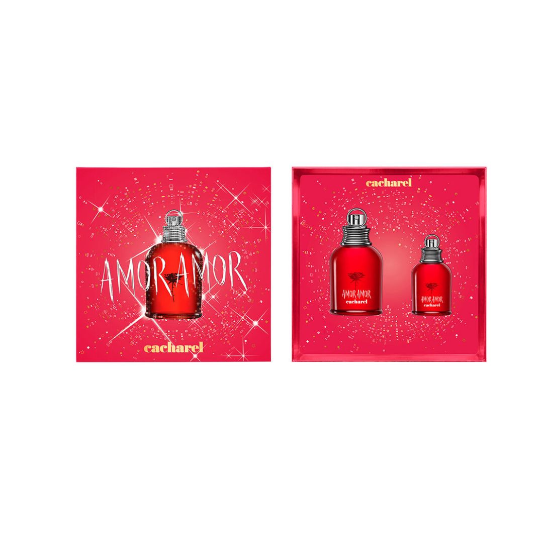 Estuche Amor Amor Edt 100ml + 30ml Mujer (Nuevo)
