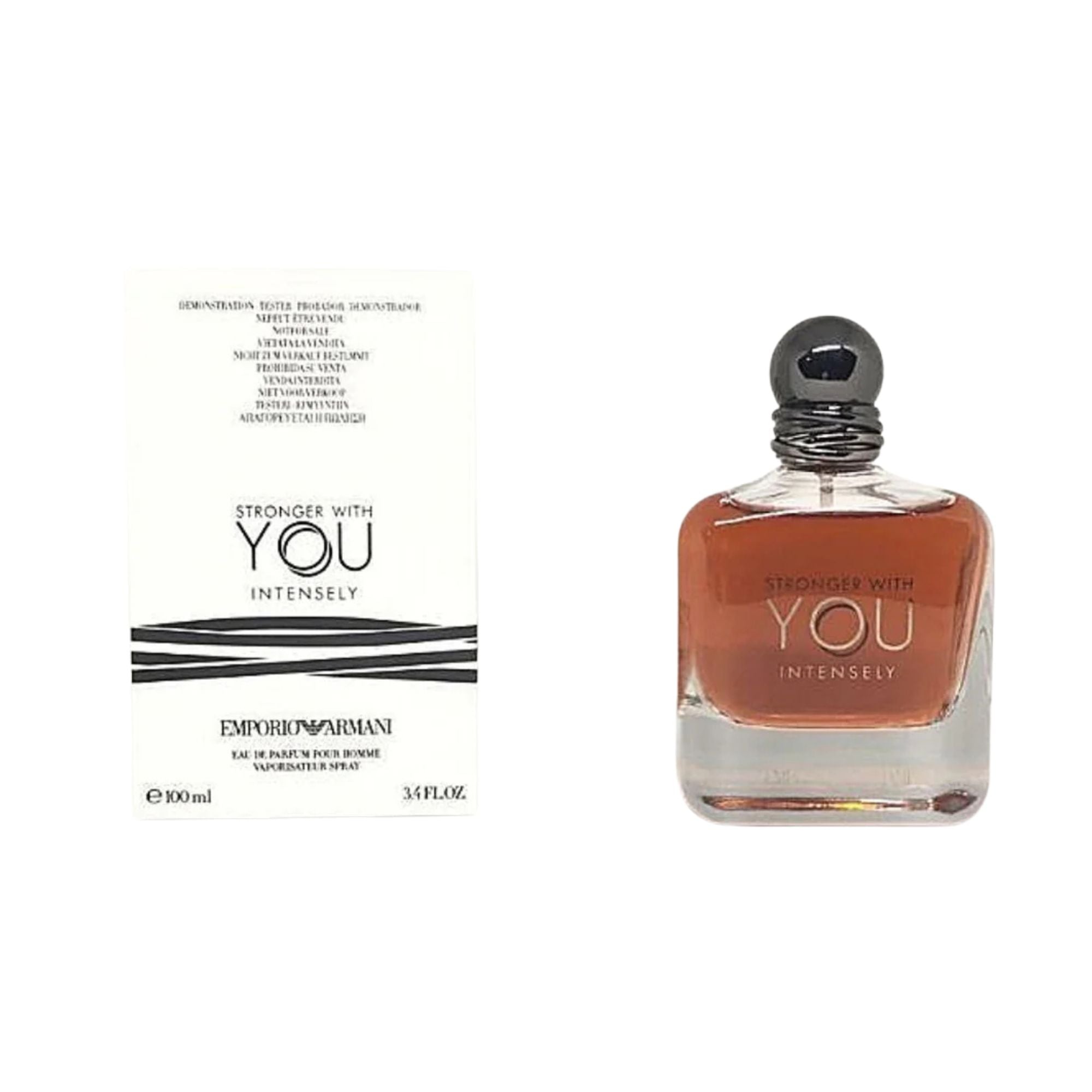 Stronger With You Intensely Edp 100 Ml Hombre Armani Tester