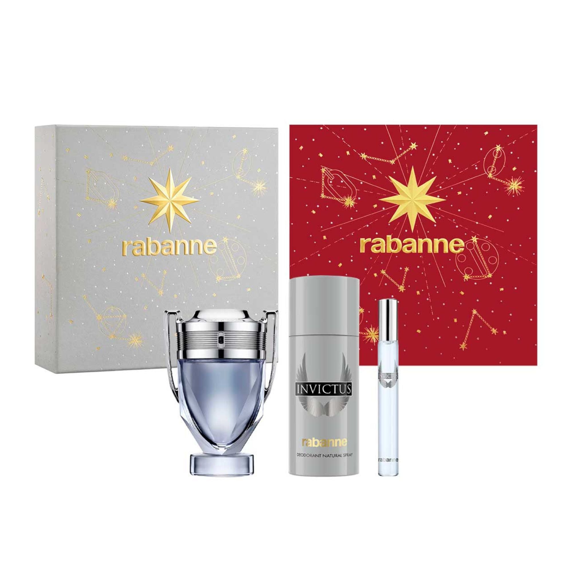 Estuche Invictus Edt 50ml+150ml Deo+10ml mini Hombre