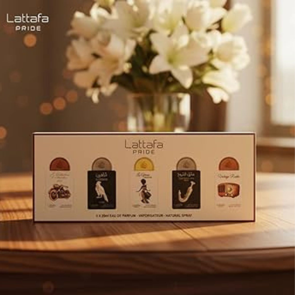 Estuche Lattafa Pride Miniatura Edp Gift Set 5*20Ml Unisex 8061