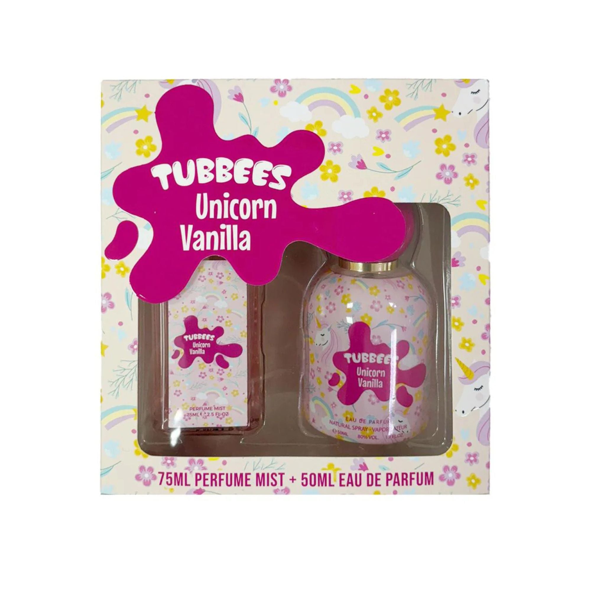 Estuche Tubbees Unicorn Vanilla 75Ml Perfume Mist + 50Ml Edp Unisex