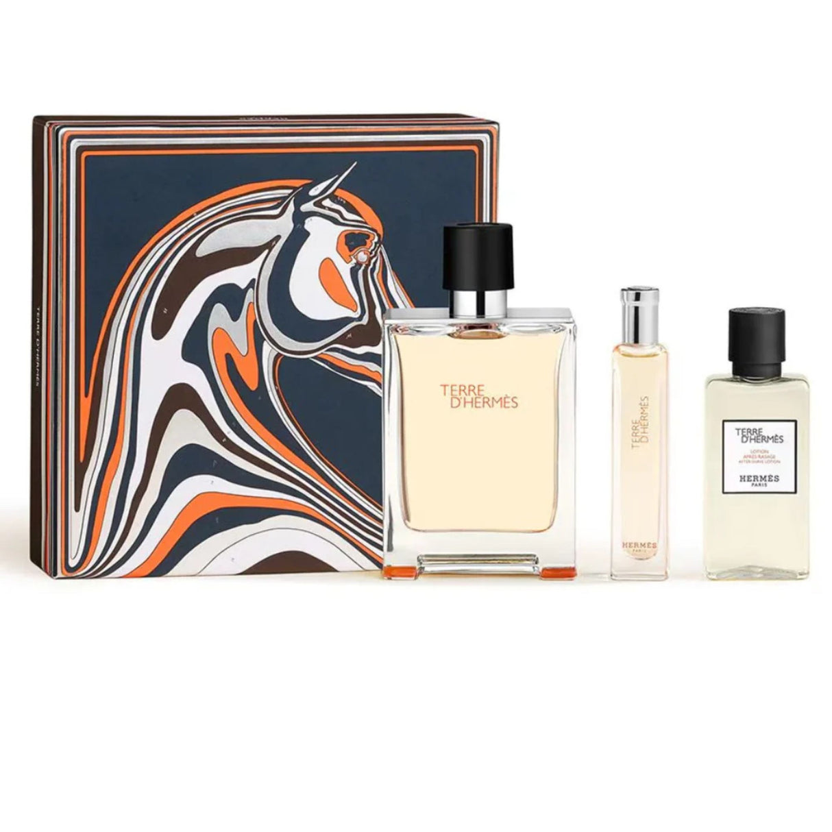 Estuche Terre D Hermes Edt 100Ml + 15Ml + 40Ml Hombre