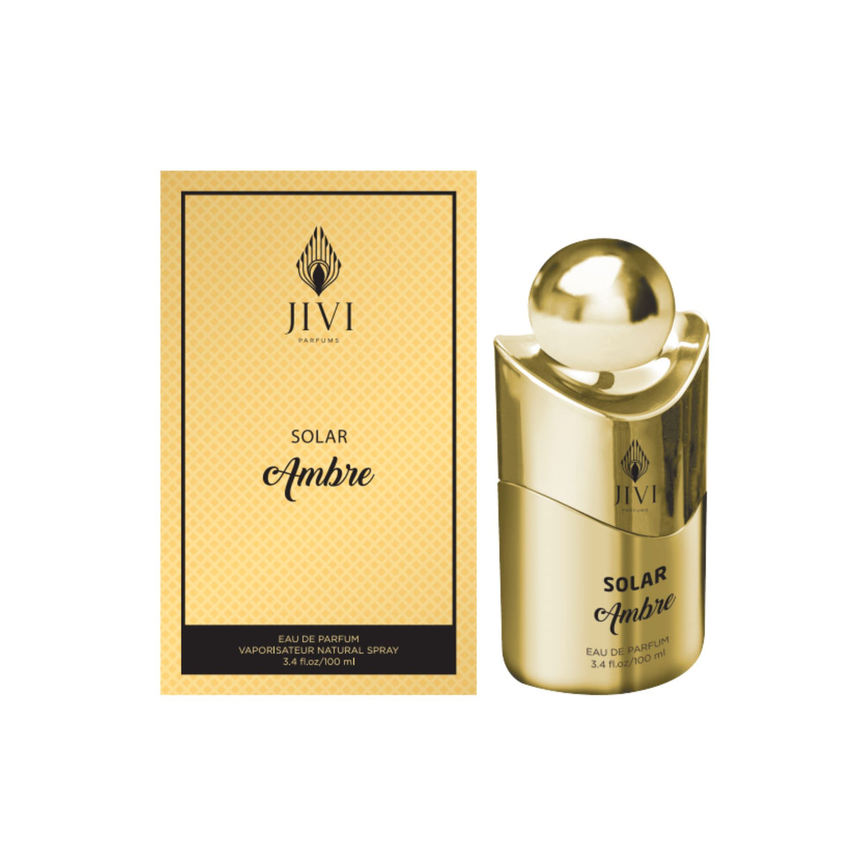 Solar Ambre  Metallic  Jivi Parfums Edp 100Ml