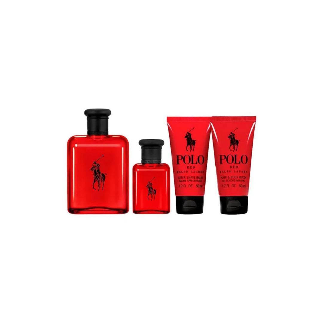 Estuche Ralph Lauren Men's Polo Red Gift Set Fragrances Hombre