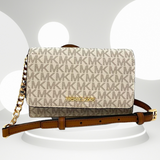 Cartera Michael Kors JET SET TRAVEL Mf Phone Xbody Vainilla MdColor VANILLA