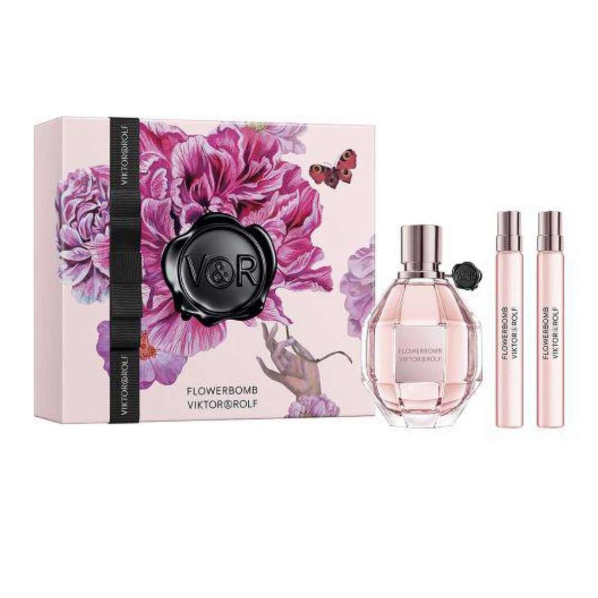 Estuche Flowerbomb Viktor & Rolf  Edp 100ML + 2x10ML Mujer