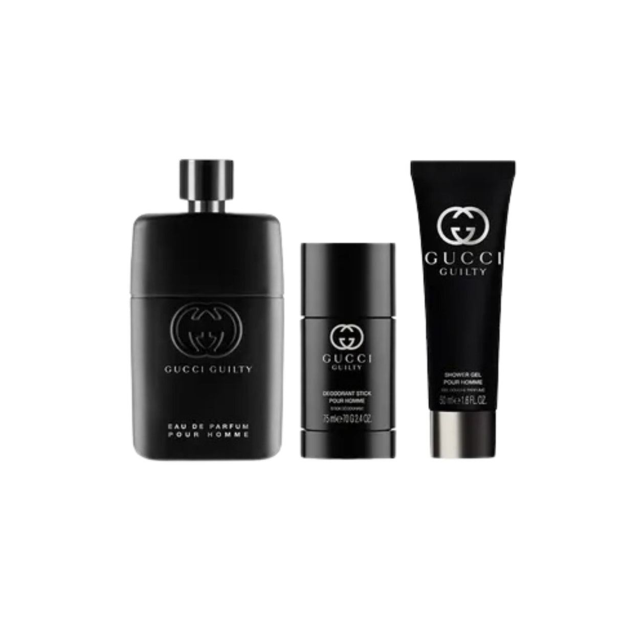 Estuche Gucci Beauty 90ML+50ML SG+ 75g Deo Stick Hombre