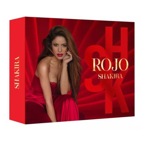 Estuche Shakira Rojo Edp 80Ml + 150ML Deo Mujer