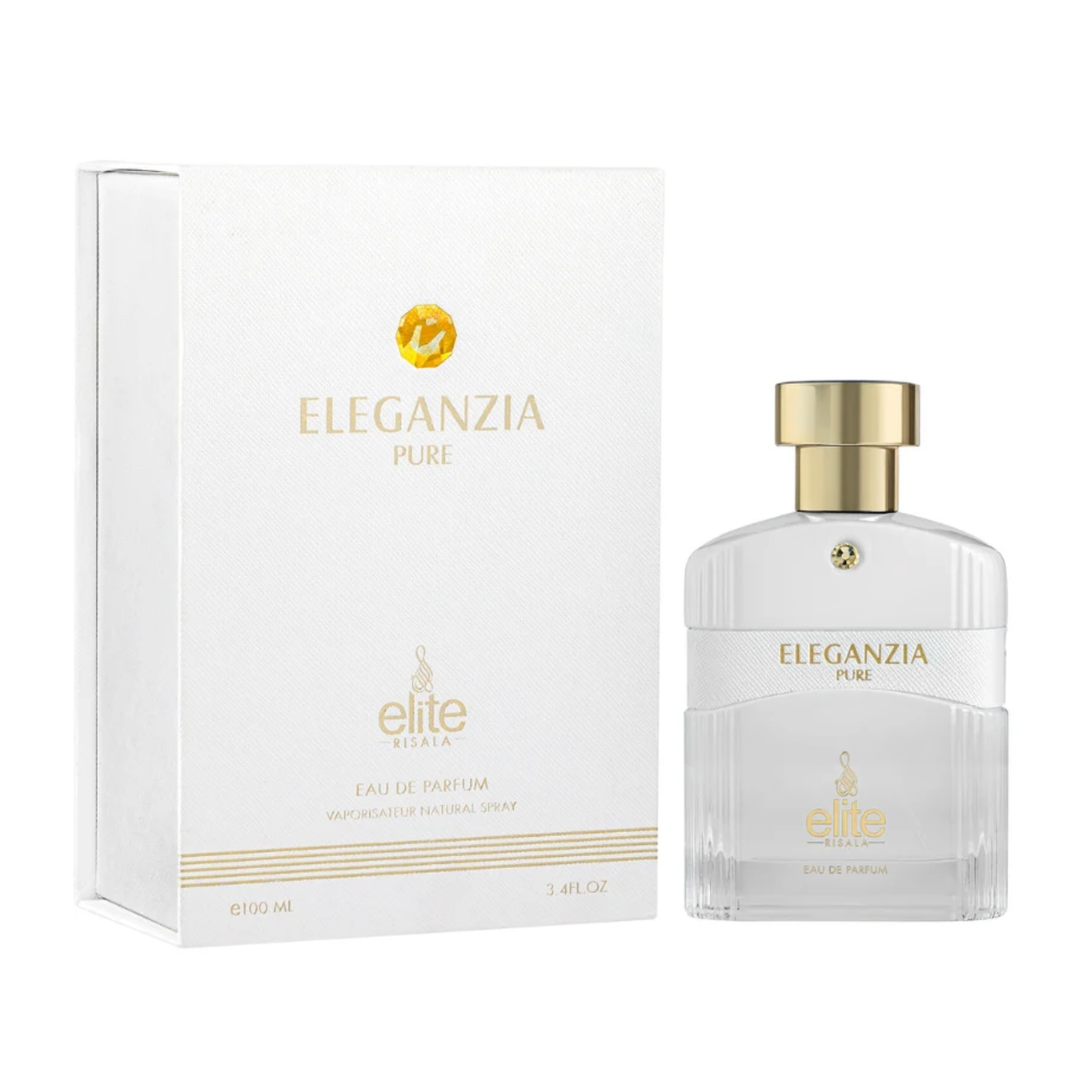 Eleganzia Pure Elite Risala Edp 100Ml Unisex - Inspirado en Silver Mountain Water Creed
