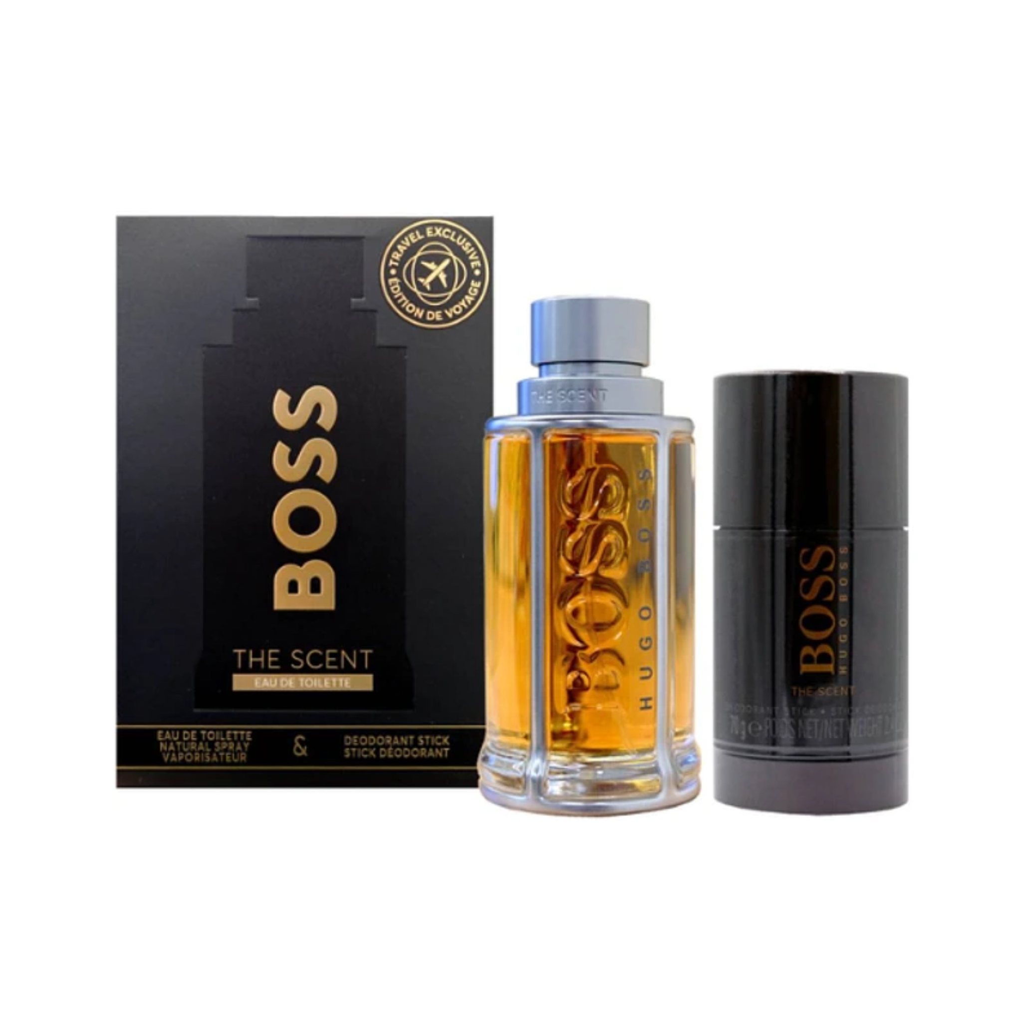 Estuche Boss The Scent Edt 100Ml + 75Ml Deo Hombre (Sin celofan)