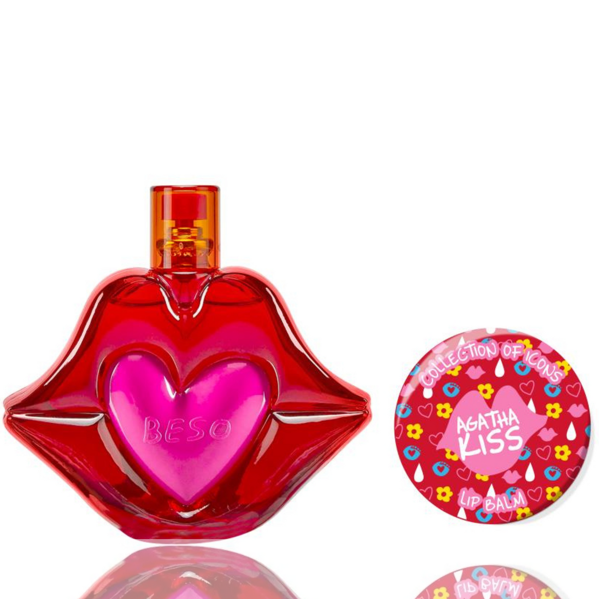 Estcuhe Beso Agatha Ruiz De La Prada Edt 100Ml + 15g Balsamo Labial