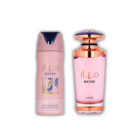 Estuche Mayar Lattafa Edp 100Ml + 200ML Deo Mujer - inspirado en Mugler Angel Nova