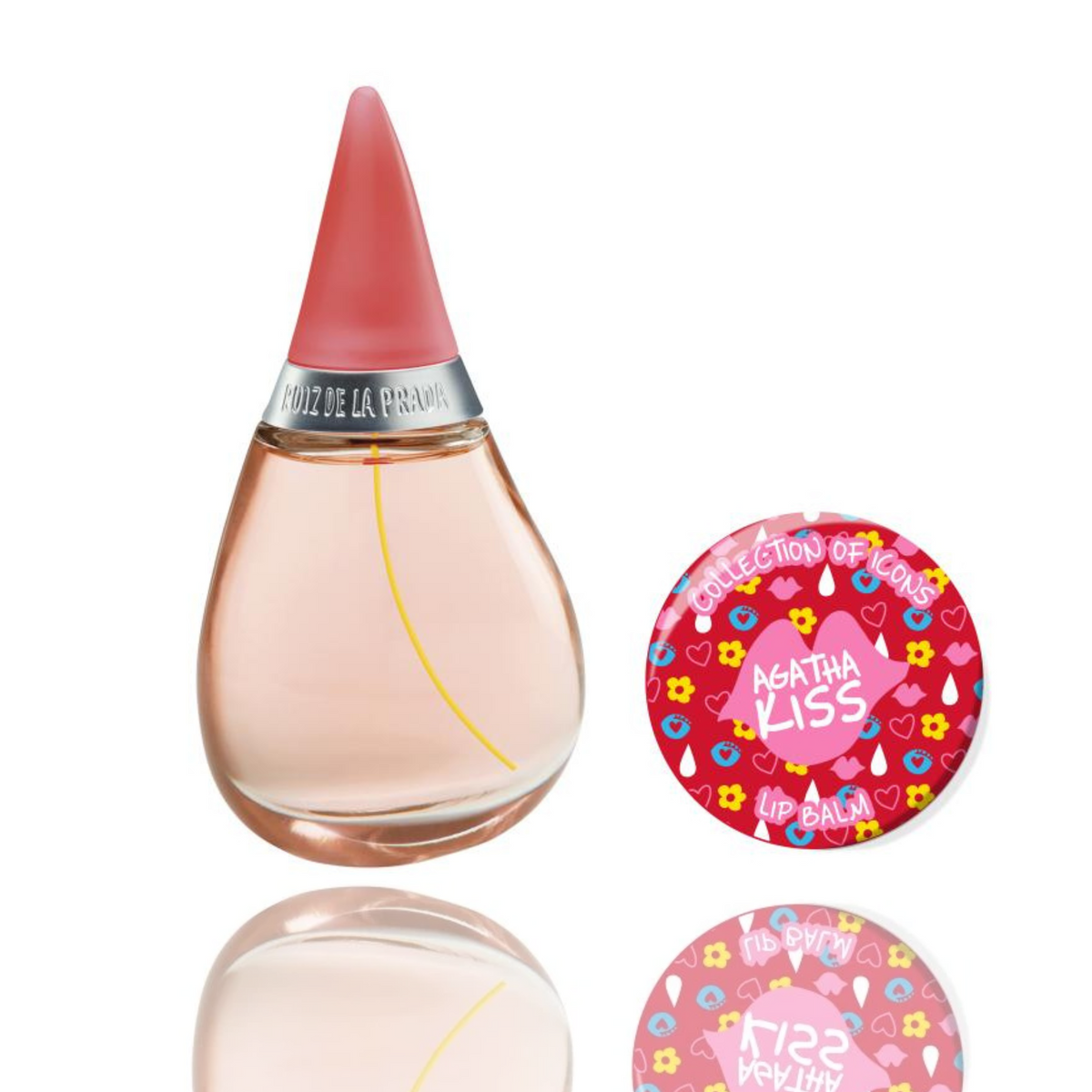 Estuche Gotas De Color Agatha Ruiz De La Prada Edt 50ml+ 15g Balsamo Labial